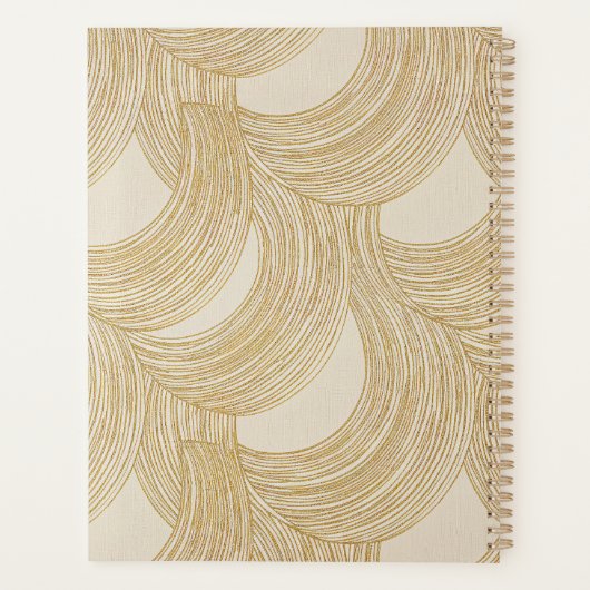 Ocean Wave Art Print – Japanese Woodblock Style Planner (Achterkant)