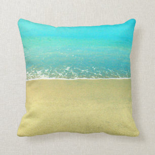 Ocean Wave Beach Sand Pillow Kussen