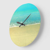 Ocean Wave Beach Wall klok (Hoek)