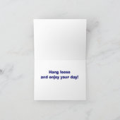 Ocean Wave Birthday Kaart voor Zee liefhebbers (Binnen)