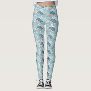 Ocean Wave Blauwgrijze Leggings