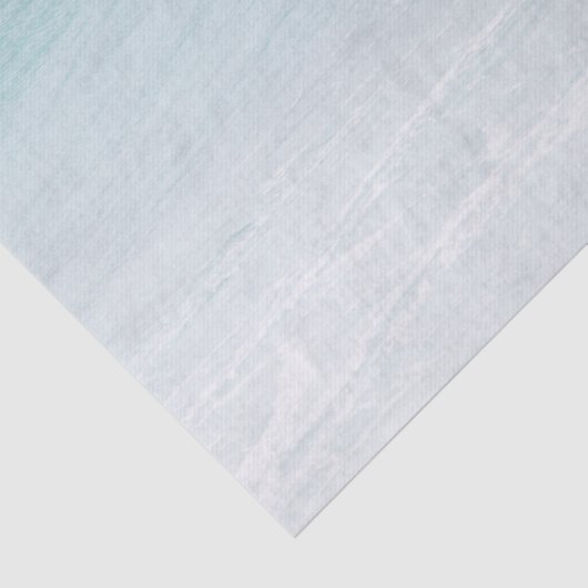 Ocean Wave Blue Tissue Paper Tissuepapier (Detail)