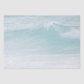 Ocean Wave Blue Tissue Paper Tissuepapier (Voorkant)