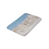 Ocean Wave Break bij Shore Art Bath Mat Rug (Gekanteld)