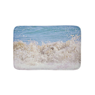 Ocean Wave Break bij Shore Art Bath Mat Rug