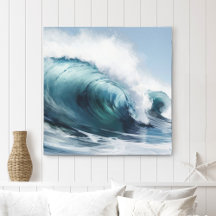 Ocean Wave Canvas afdrukken