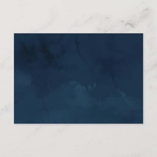 Ocean Wave Coastal & Beach Thema Huwelijk RSVP Informatiekaartje (Achterkant)