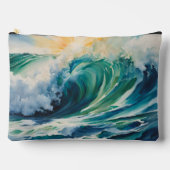 Ocean Wave Crescendo met Sunshine Beach Art Etui (Voorkant)