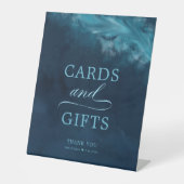 Ocean Wave Custom Reclamebord Met Voetstuk (Voorkant)