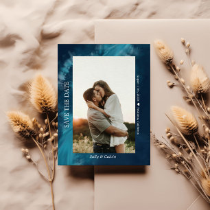 Ocean Wave Custom Save the Date Briefkaart