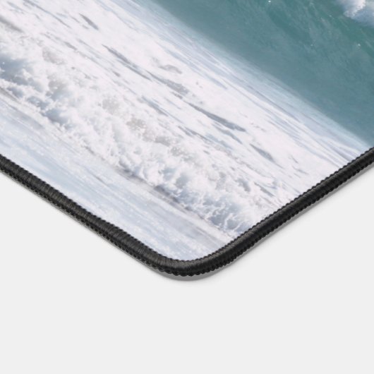 Ocean Wave en Sunset Art Desk Mat (Hoek)