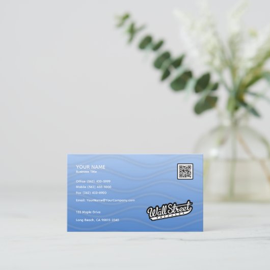 Ocean Wave Flow - Visitekaartje (Staand voorkant)