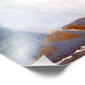 Ocean Wave Foto Afdruk (Hoek)