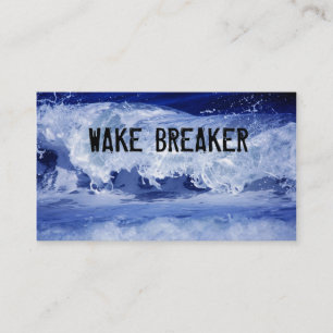 Ocean Wave Grunge Visitekaartje