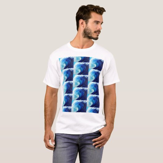 Ocean Wave II T-shirt (Voorkant volledig)