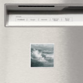 "OCEAN WAVE" INSPIREREND QUOTE FRIDGE MAGNET (Insitu (Vaatwasser))