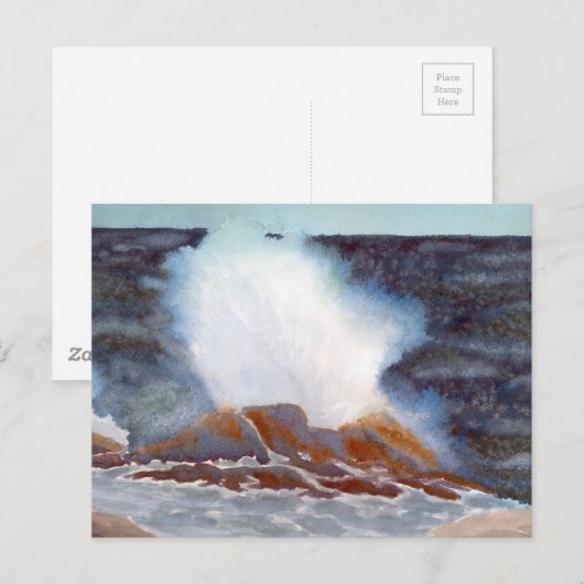 Ocean Wave Kaart (Voorkant / Achterkant)