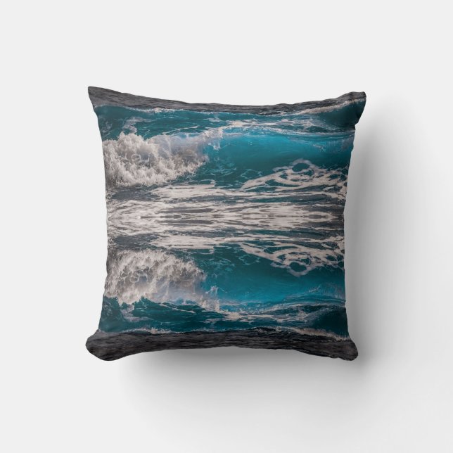 Ocean Wave Kussen (Voorkant)