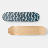Ocean Wave & Naam of Tekst Persoonlijk Skateboard (Horizontaal)