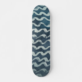 Ocean Wave & Naam of Tekst Persoonlijk Skateboard