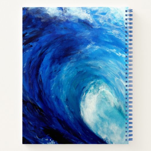 Ocean Wave notitieboek (Achterkant)