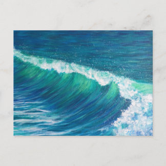 Ocean Wave Painting Briefkaart