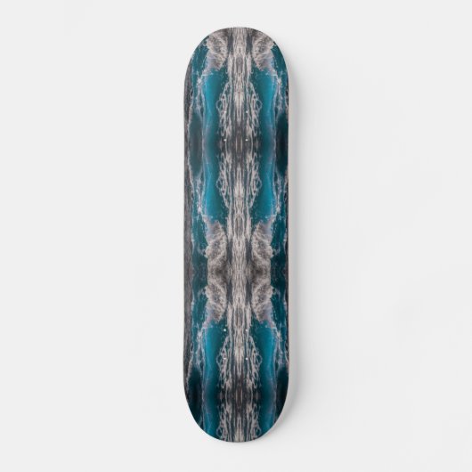 Ocean Wave Persoonlijk Skateboard (Voorkant)