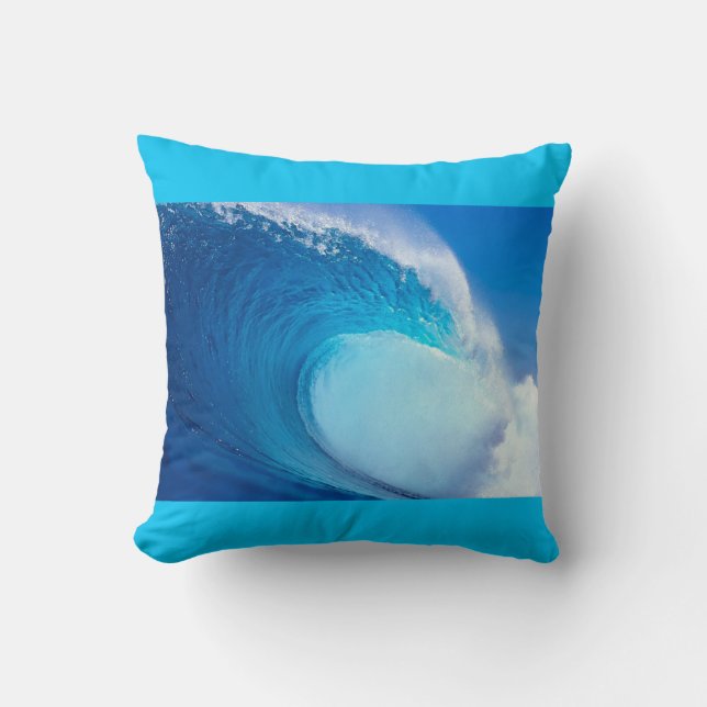 Ocean Wave Pillow Kussen (Voorkant)