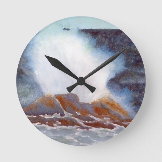 Ocean Wave Ronde Klok (Voorkant)