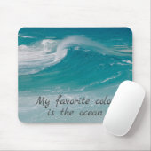 Ocean Wave Scene Muismat (Met muis)