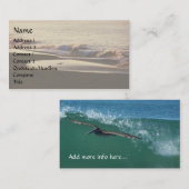 Ocean Wave Seashore Visitekaartje (Voorkant / Achterkant)