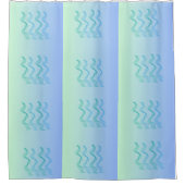 Ocean Wave Serenity Curtain Douchegordijn (Voorkant)