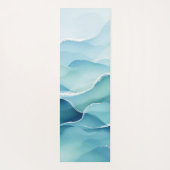 Ocean Wave Serenity Yoga Mat (Achterkant)