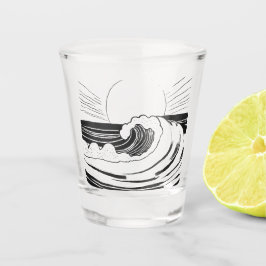 Ocean Wave Shot Glas