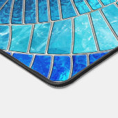 Ocean Wave Spiral mozaïek kunst Bureaumat (Hoek)