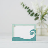 Ocean Wave Starfish Visitekaartje (Staand voorkant)
