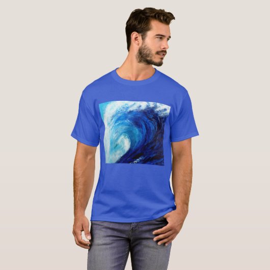 Ocean Wave T-shirt (Voorkant volledig)