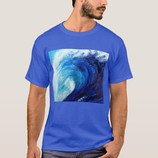 Ocean Wave T-shirt (Voorkant)