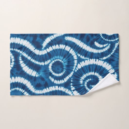 Ocean Wave Tie Dye Design Bad Handdoek (Handdoek)