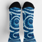 Ocean Wave Tie Dye Design Sokken (Top)