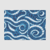 Ocean Wave Tie Dye Design Tissuepapier (Voorkant)