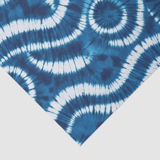 Ocean Wave Tie Dye Design Tissuepapier (Detail)