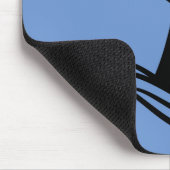 Ocean Wave Whale Tail Silhouette Muismat (Hoek)