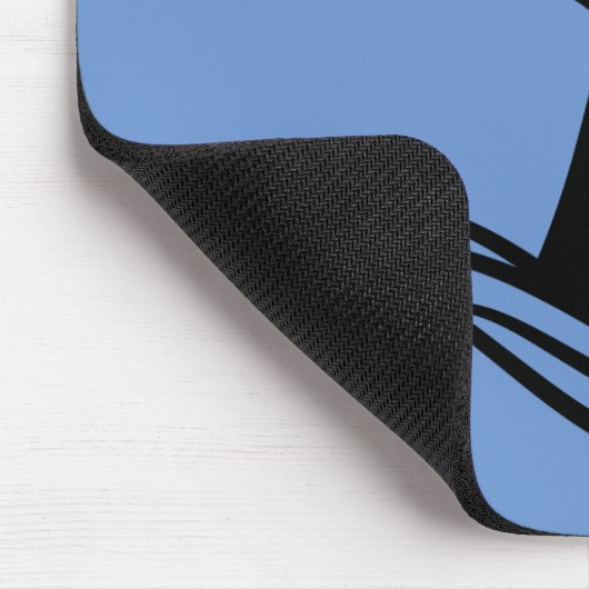 Ocean Wave Whale Tail Silhouette Muismat (Hoek)