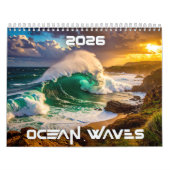 OCEAN WAVES - 2026 - KALENDER (Hoes)