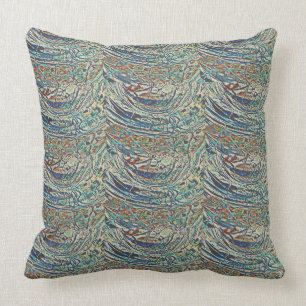 OCEAN WAVES ABSTRACT SEAFOAM KUSSEN