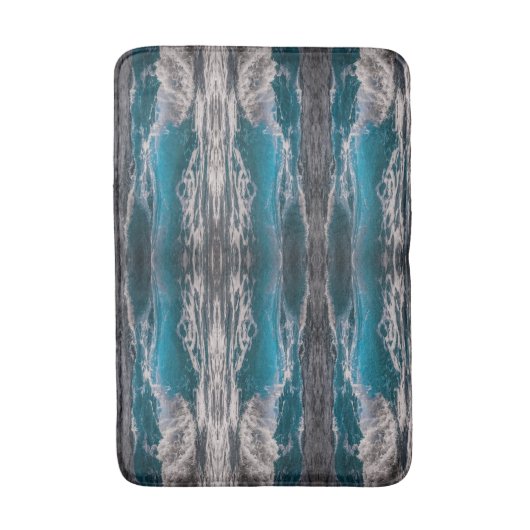 Ocean Waves Badmat (Voorkant Verticaal)