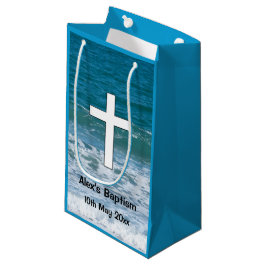 Ocean Waves Baptisme Small Gift Bag Klein Cadeauzakje