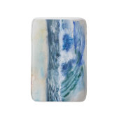 Ocean waves Bath Matt Badmat (Voorkant Verticaal)