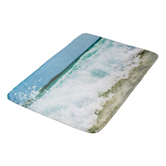 Ocean Waves Beach Badkamer Set Badmat (Gekanteld)